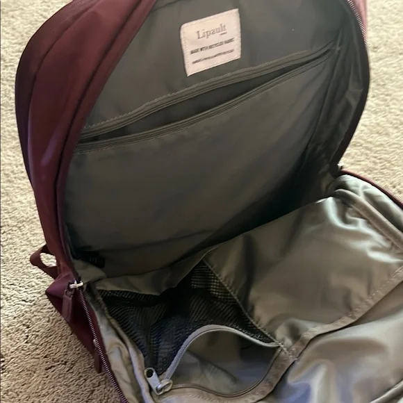 Burgundy Backpack